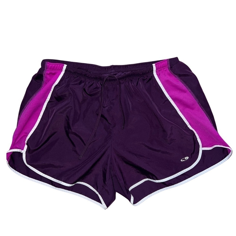 3/$25 🍄 C9 by Champion Mesh Side Panel Purple Running Shorts Size Large